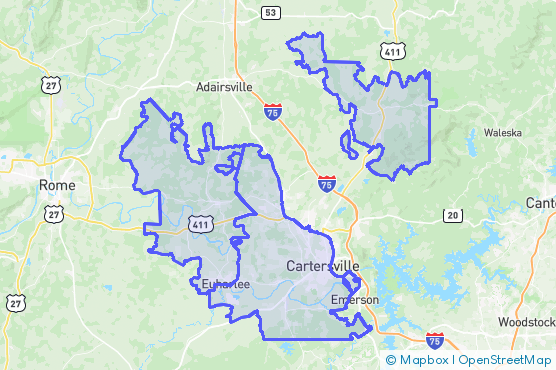 Service Area Map