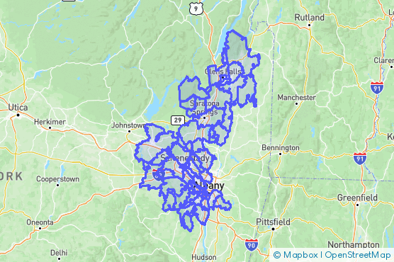 Service Area Map