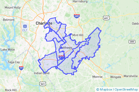 Service Area Map