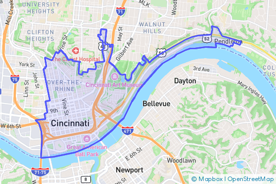 Service Area Map