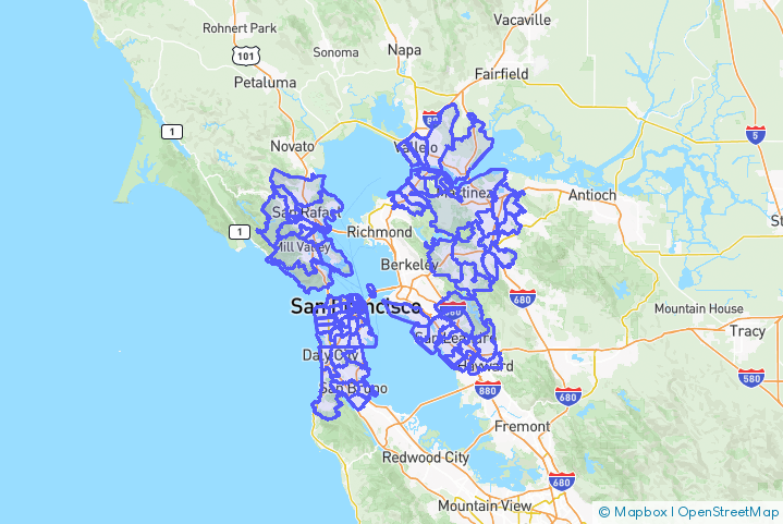 Service Area Map