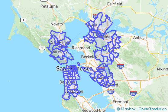 Service Area Map