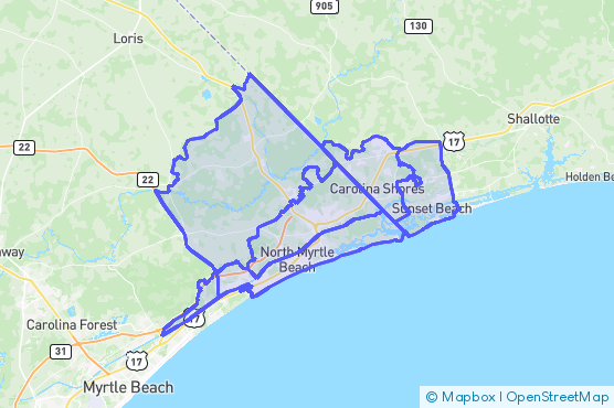 Service Area Map