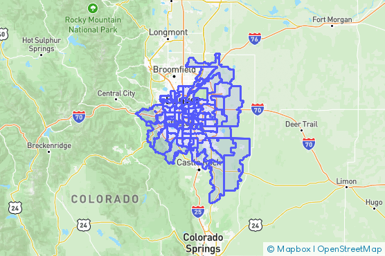 Service Area Map