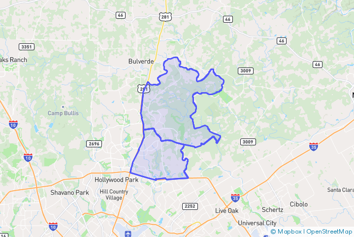Service Area Map
