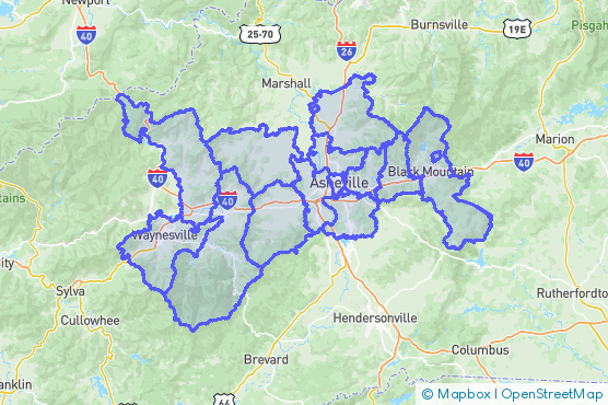 Service Area Map