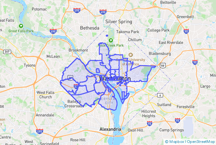 Service Area Map