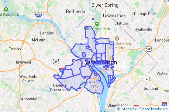 Service Area Map
