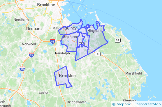 Service Area Map