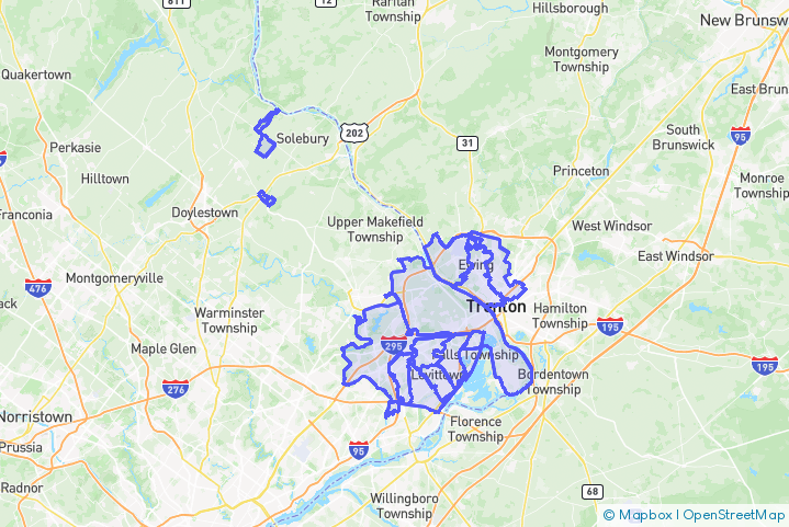 Service Area Map