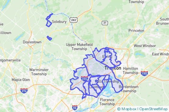 Service Area Map