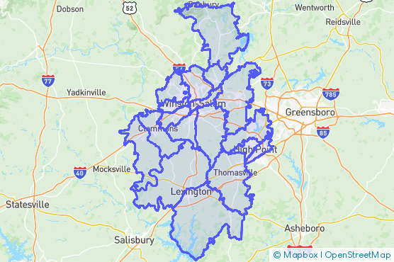 Service Area Map