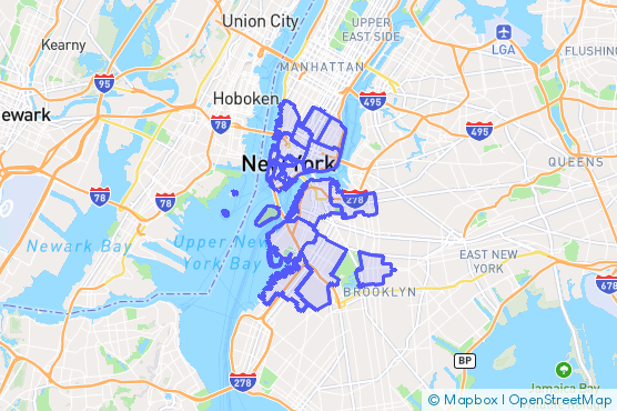 Service Area Map