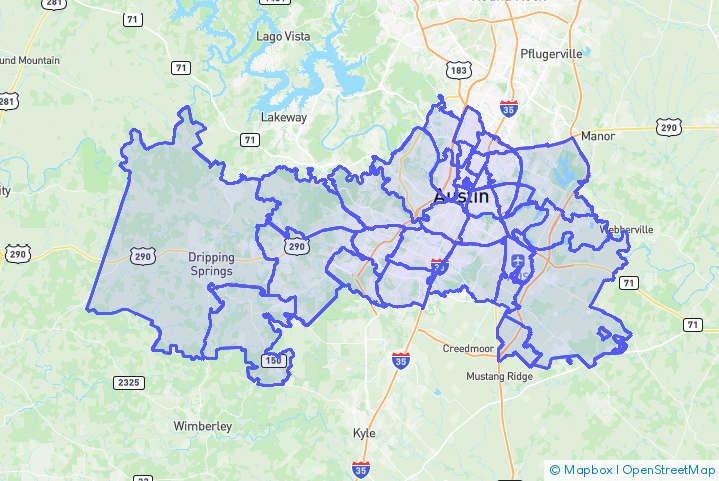 Service Area Map