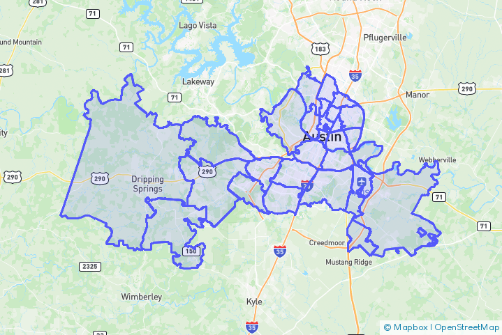 Service Area Map