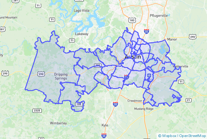 Service Area Map