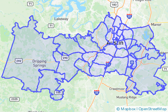 Service Area Map