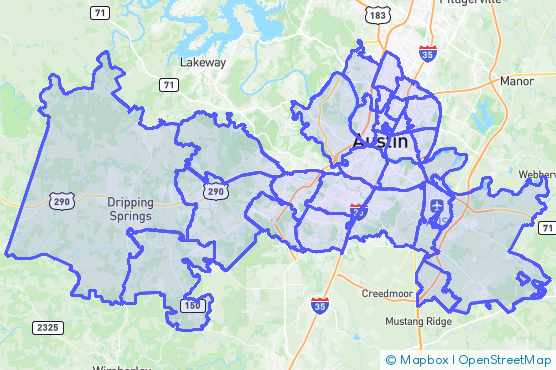 Service Area Map