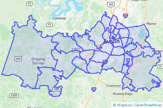 Service Area Map