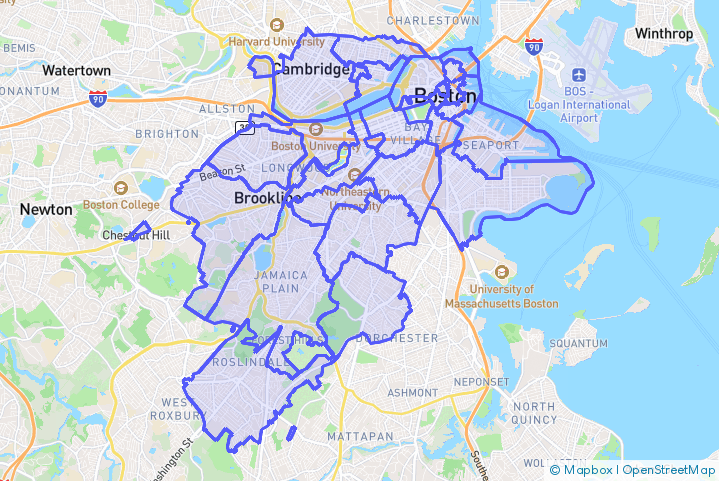 Service Area Map