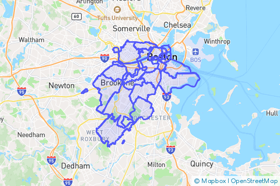 Service Area Map