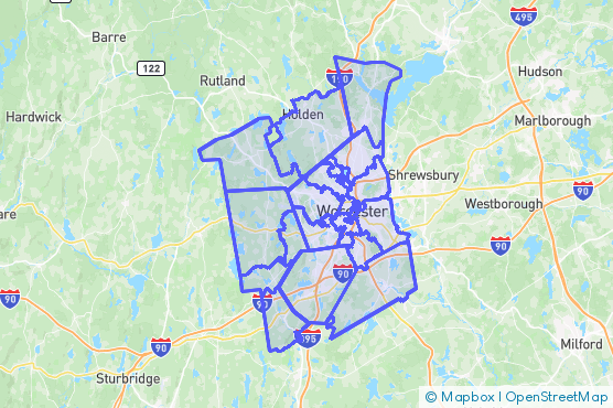 Service Area Map