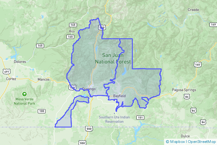 Service Area Map
