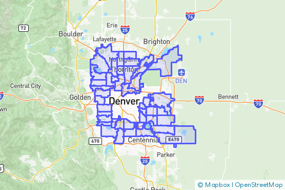 Service Area Map
