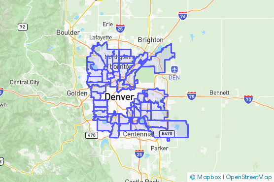 Service Area Map