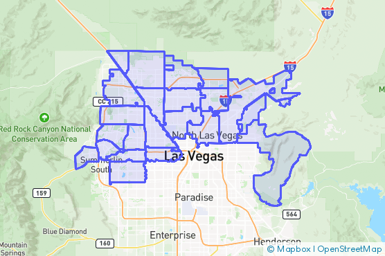 Service Area Map
