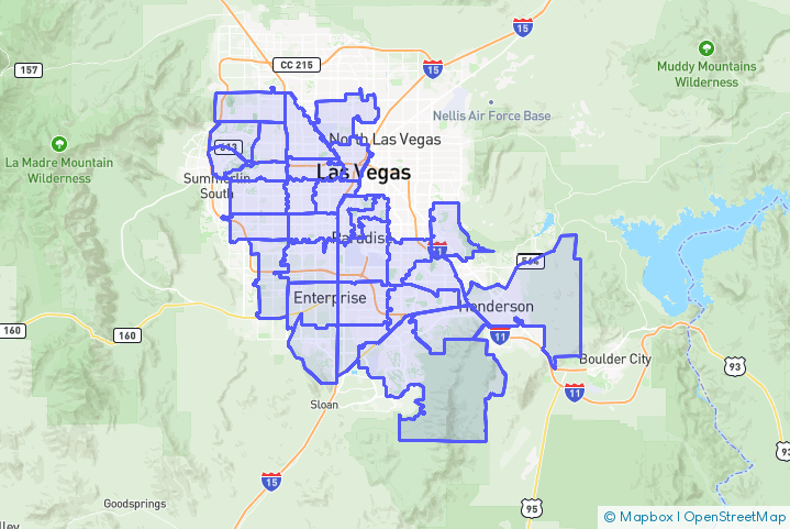 Service Area Map