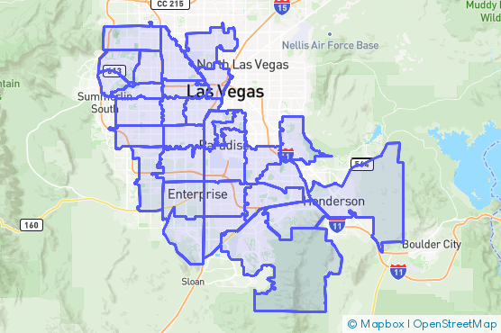 Service Area Map