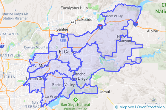 Service Area Map