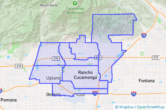 Service Area Map
