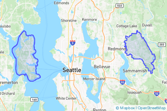 Service Area Map