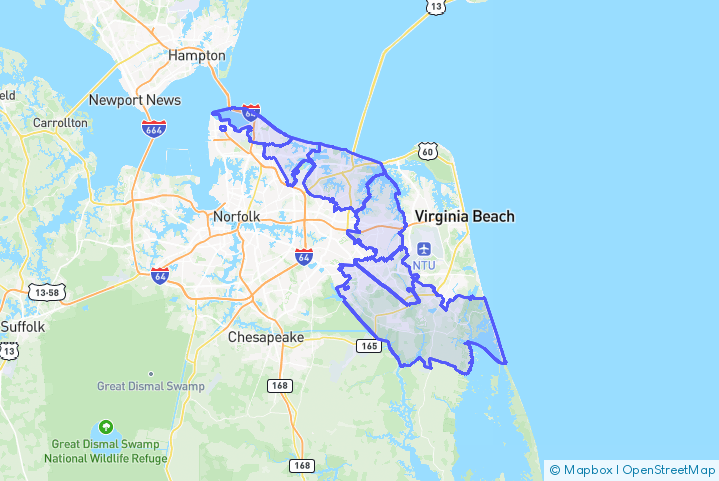 Service Area Map