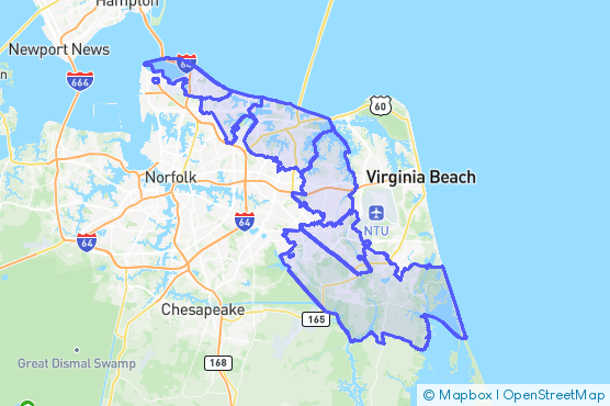 Service Area Map