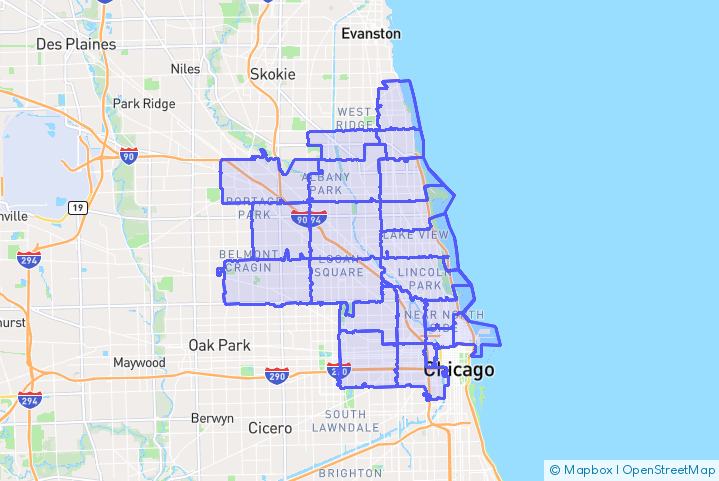 Service Area Map