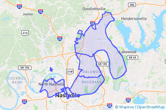 Service Area Map