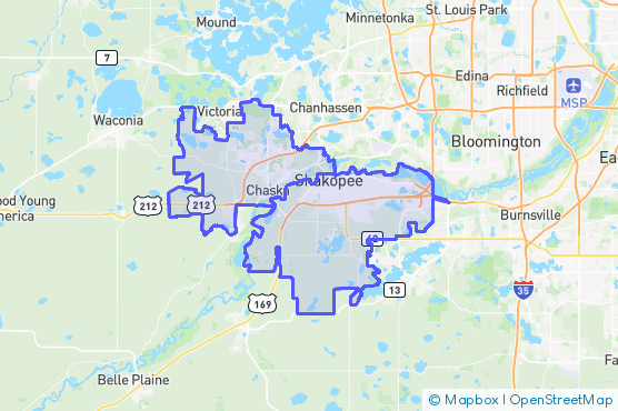 Service Area Map