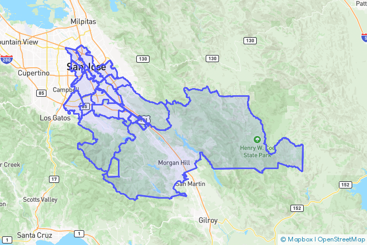 Service Area Map