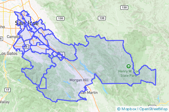 Service Area Map