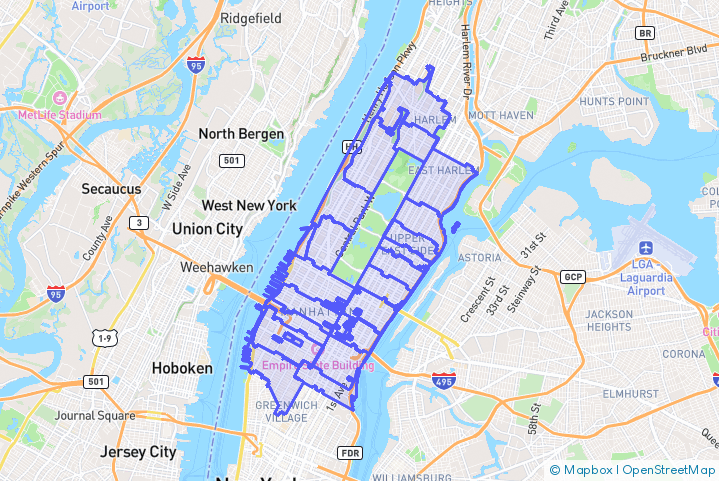 Service Area Map