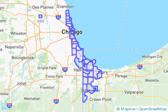 Service Area Map