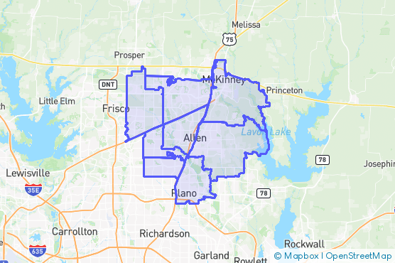 Service Area Map