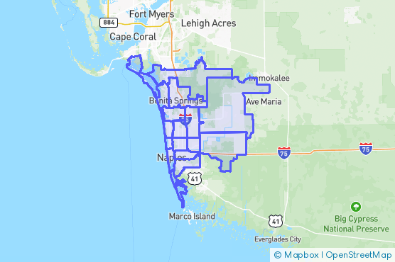 Service Area Map