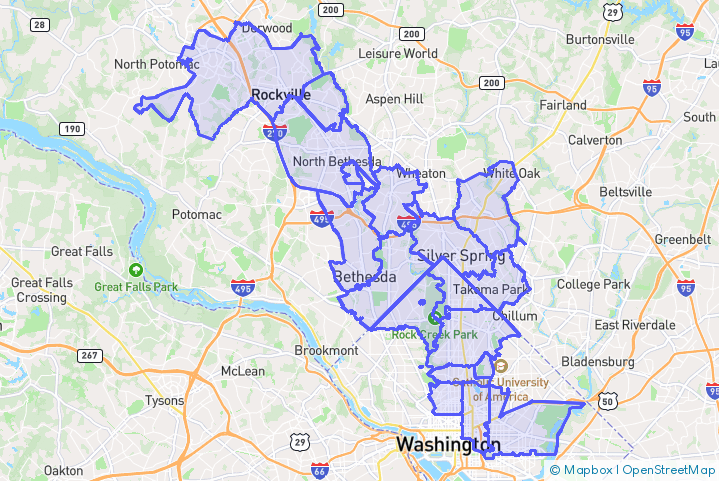 Service Area Map
