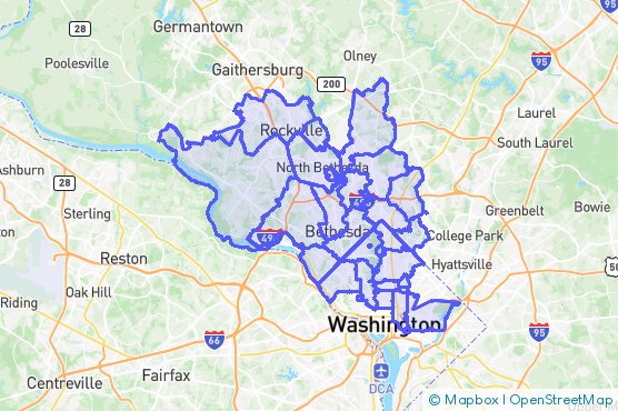 Service Area Map