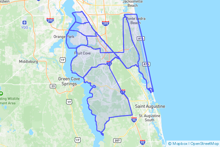 Service Area Map