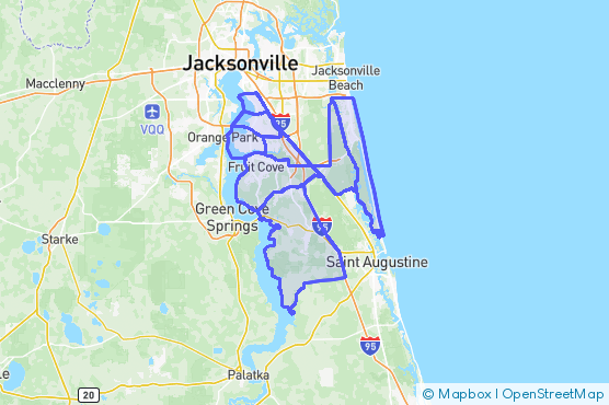Service Area Map
